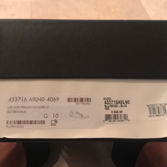 Men’s Gucci mir soft Tessuto GG SUPREME - Picture 4 of 4